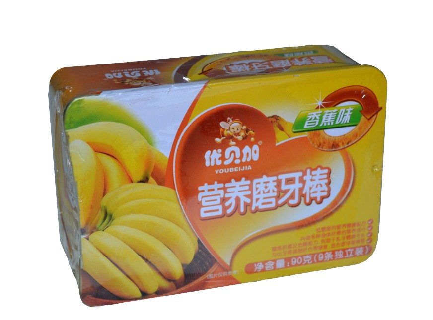 香蕉磨牙棒