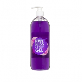 Hydrating Berry Bliss shower gel with olive oil