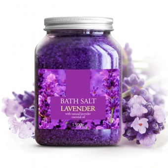 Lavender moisturizing exfoliating Bath Salt